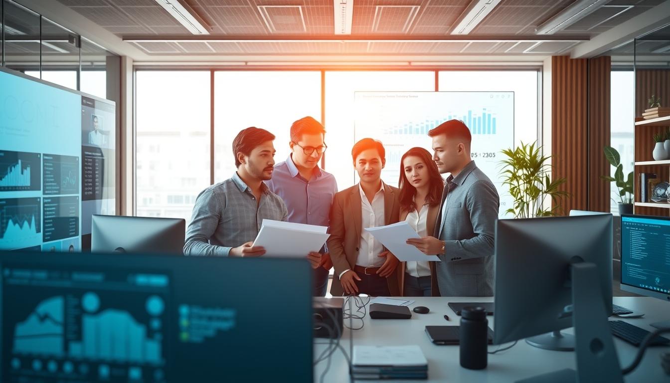 Enterprise system development for business infrastructure