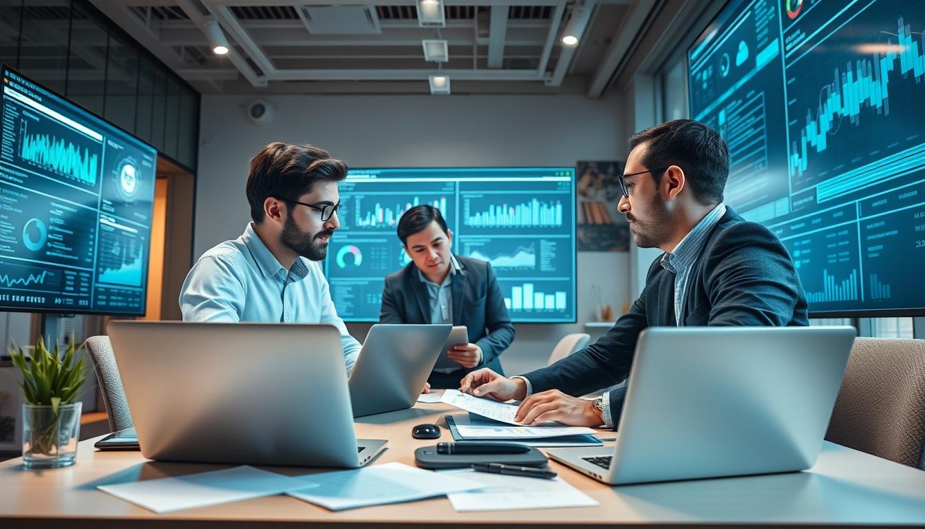 Enterprise software dashboards and business process automation